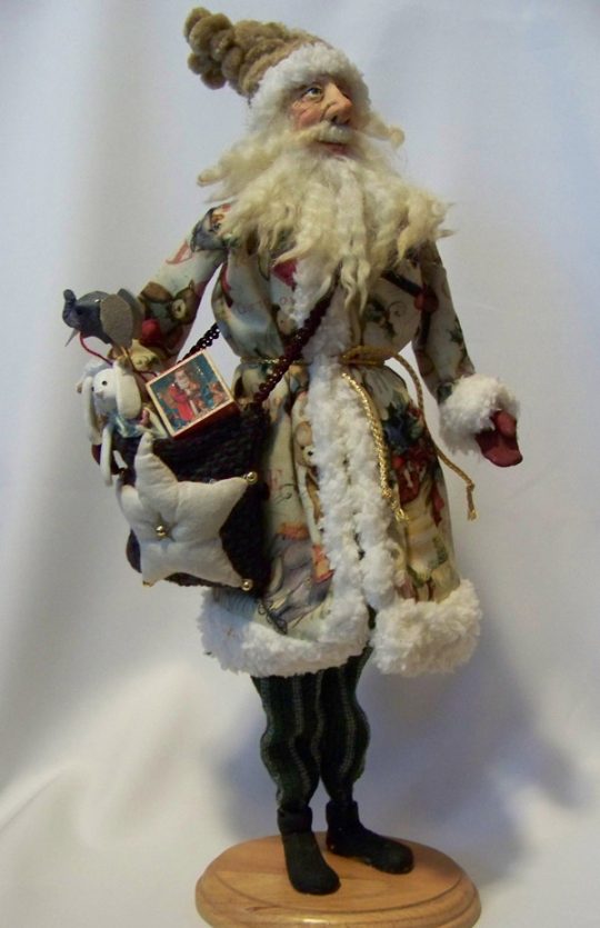 Santa with Bag of Gifts